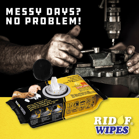 40pc Industrial Wipes Handy Pack