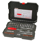 POWERBUILT 1/4" Dr 58pc Combination Socket Set-Socket Set-Powerbuilt-Herbos Equipment Limited