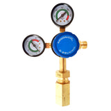 TIG Torch (Valve)  WP17 Style with Twin Stage Argon Regulator