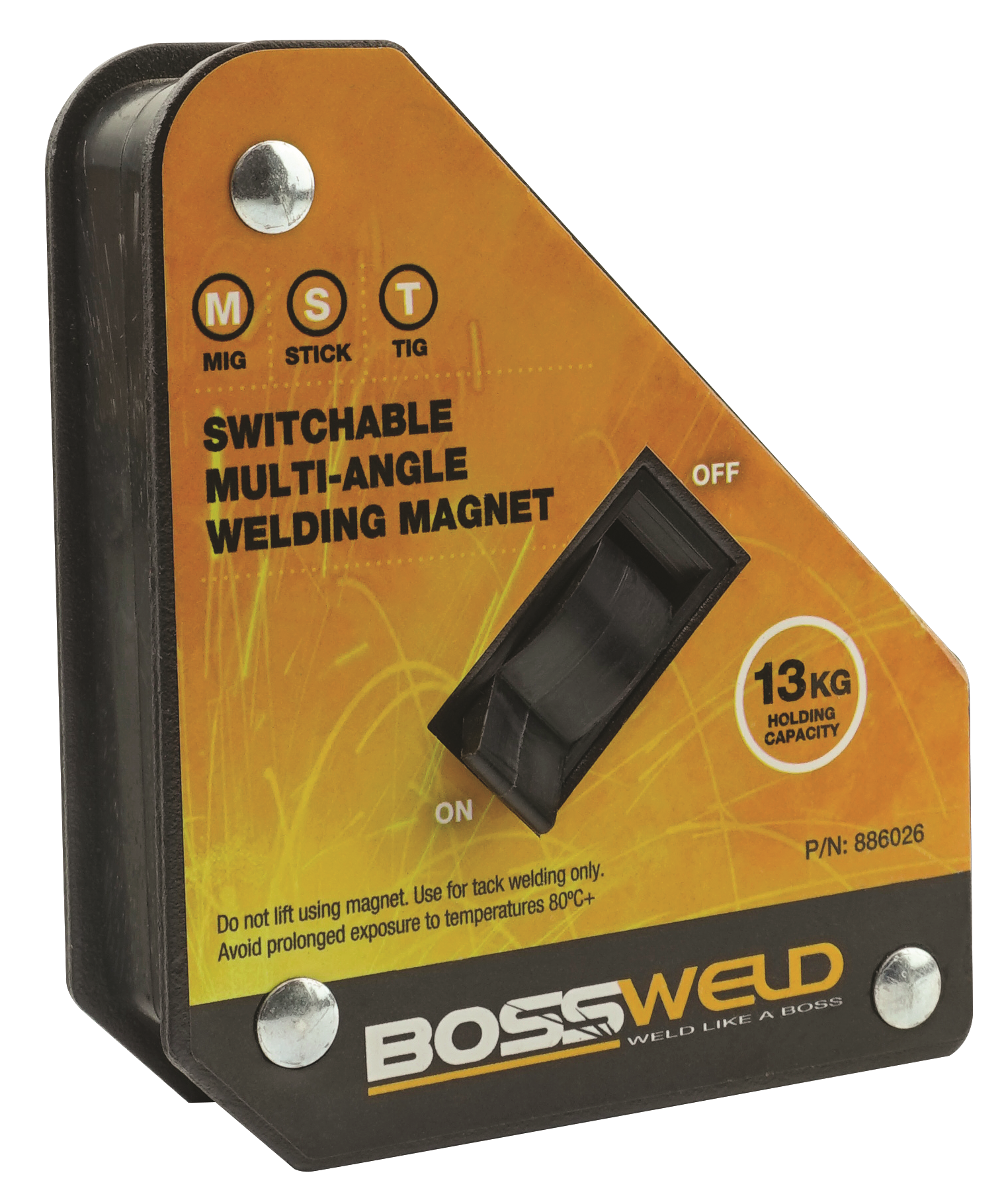Welding ACC BOSSWELD++13KG 2 Angle Magnet – Herbos Equipment