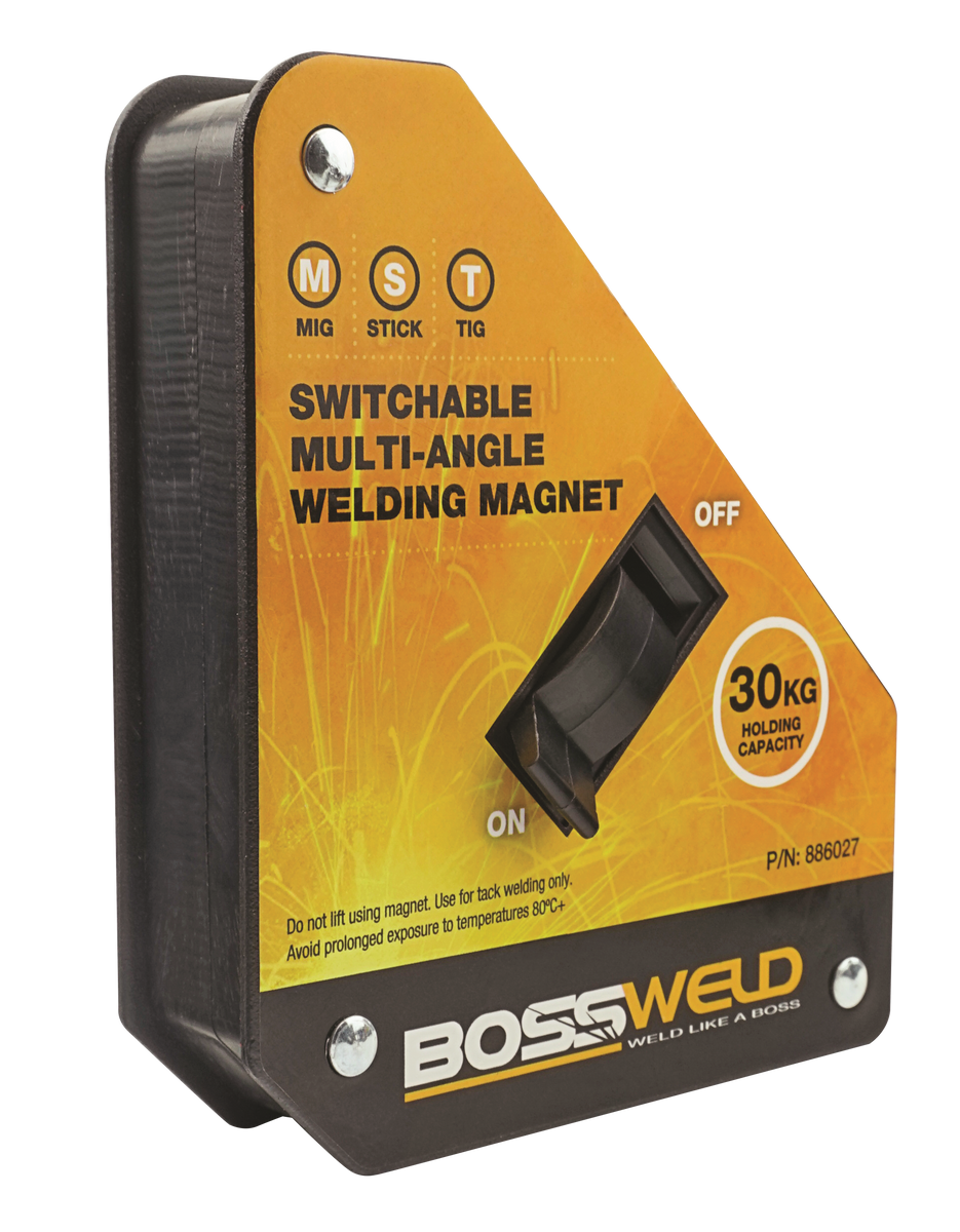 BOSSWELD Switchable 2 Angle 30 KG Welding Magnet – Herbos Equipment