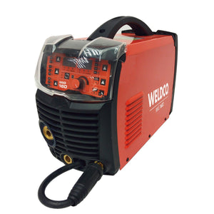 The Weldco MIG160D utilizes the latest in inverter welding technology ensuring you have professional results every time. Powerful - 160A welding power