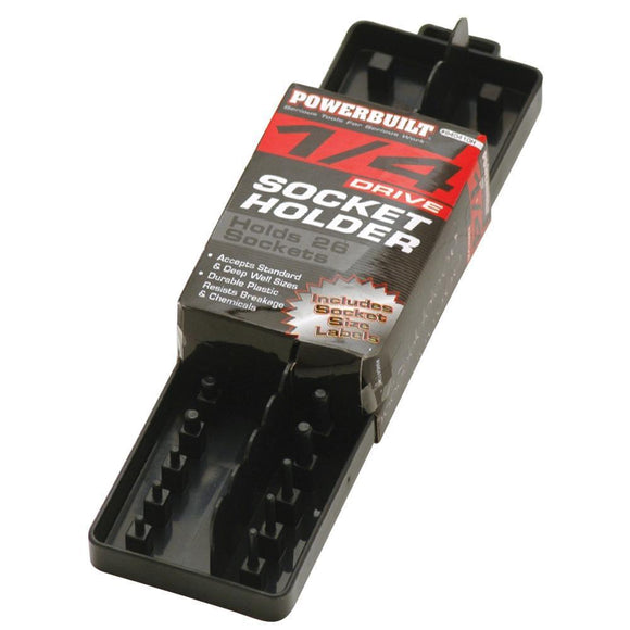 Powerbuilt 1/4Dr Socket Holder