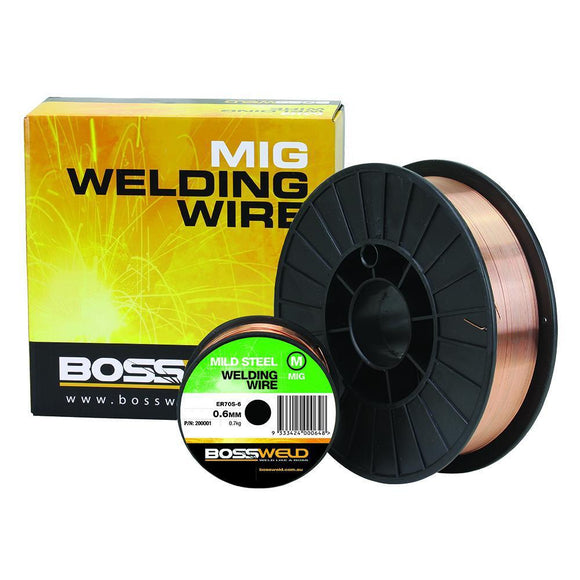 Bossweld Mig Wire - 0.9mm x 0.7kg
