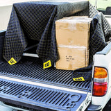 Cat® padded utility blankets are great for everything from picnics and outdoor events to moving and storage and protecting vehicle interiors from pet or cargo damage.