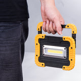 WOODBUILT Rechargeable LED Work Light with Power Bank USB Port