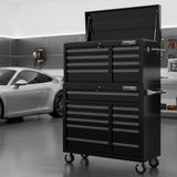 POWERBUILT 2pc COMBO 41" Roller Cabinet - Racing Series-Tool Box-Powerbuilt-Herbos Equipment Limited