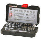 POWERBUILT 1/4" Dr 30pc Metric Socket Set-Socket Set-Powerbuilt-Herbos Equipment Limited