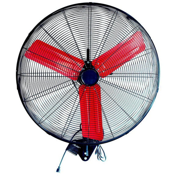 Powerbuilt 76cm High Velocity Wall-Mounted Oscillating Fan