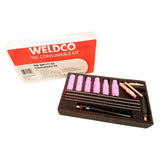 Weldco TIG Consumable Starter Kit WP17/26 Style