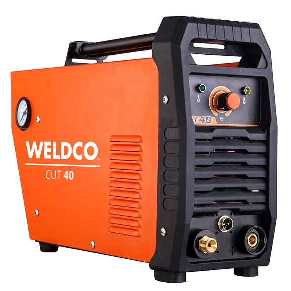 The WELDCO CUT40 plasma cutter offers the latest in inverter technology. With its powerful cutting capacity the CUT40 makes light work of all conductive metals including stainless steel and aluminium.